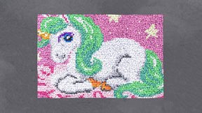 Whimsical Unicorn Dreamscape - Latch Hook Rug Kit