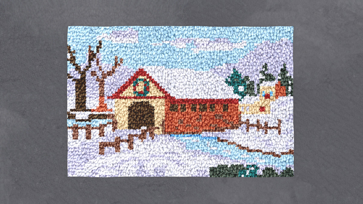 Winter's Serenity - Latch Hook Rug Kit