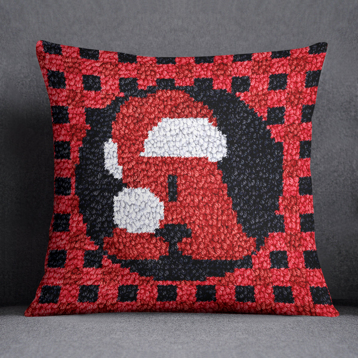 Holiday Cheer - Latch Hook Pillow Kit