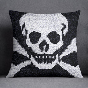 Pirate's Emblem - Latch Hook Pillow Kit