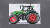 Vibrant Tractor Art - Latch Hook Rug Kit