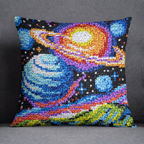 Celestial Harmony - Latch Hook Pillow Kit