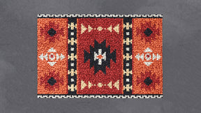 Warm Desert Tapestry - Latch Hook Rug Kit