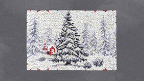 Winter Cabin Serenity - Latch Hook Rug Kit