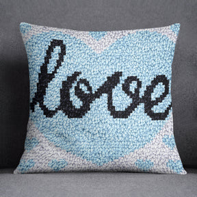 Embrace of Love - Latch Hook Pillow Kit