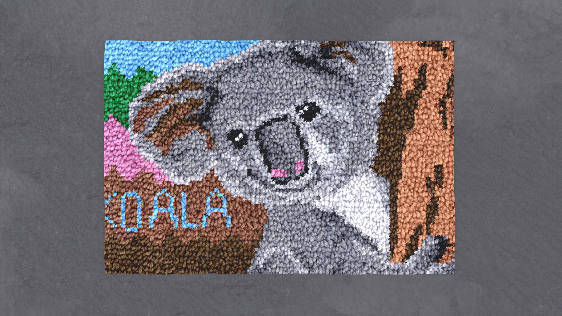 Charming Koala Art - Latch Hook Rug Kit