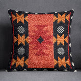 Vibrant Geometric Tapestry - Latch Hook Pillow Kit