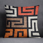 Modern Geometric Tapestry - Latch Hook Pillow Kit