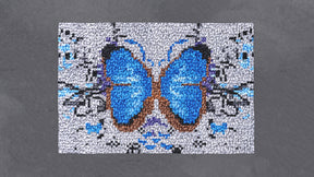 Ethereal Butterfly Delight - Latch Hook Rug Kit