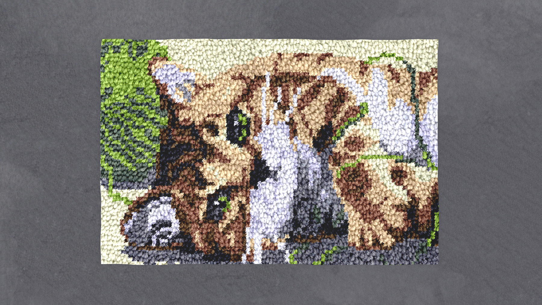 Peaceful Companionship - Latch Hook Rug Kit