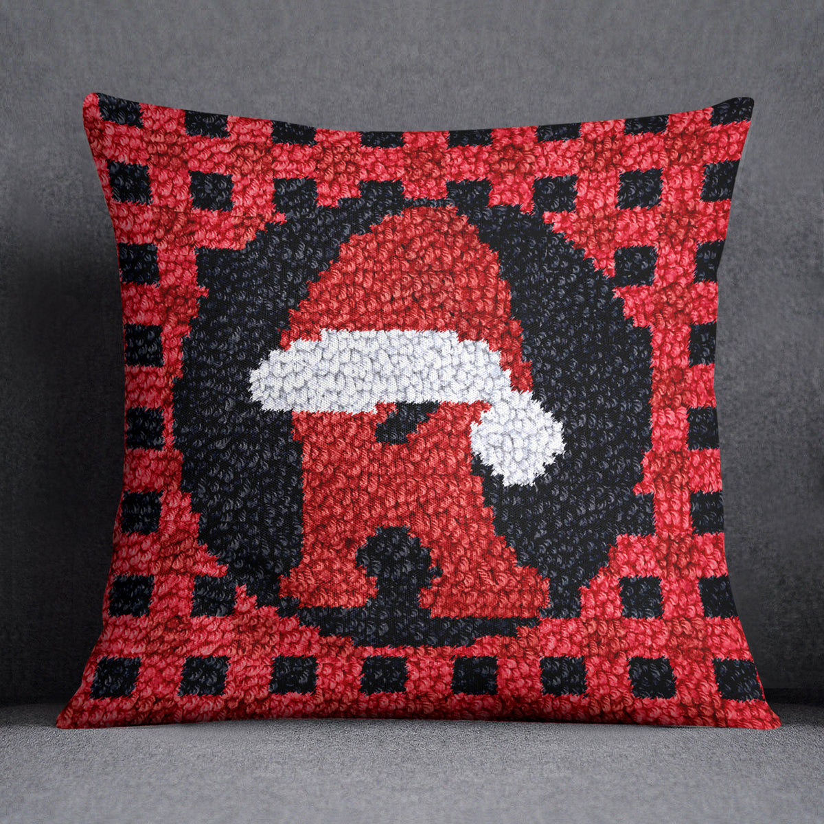 Festive Cheer - Latch Hook Pillow Kit