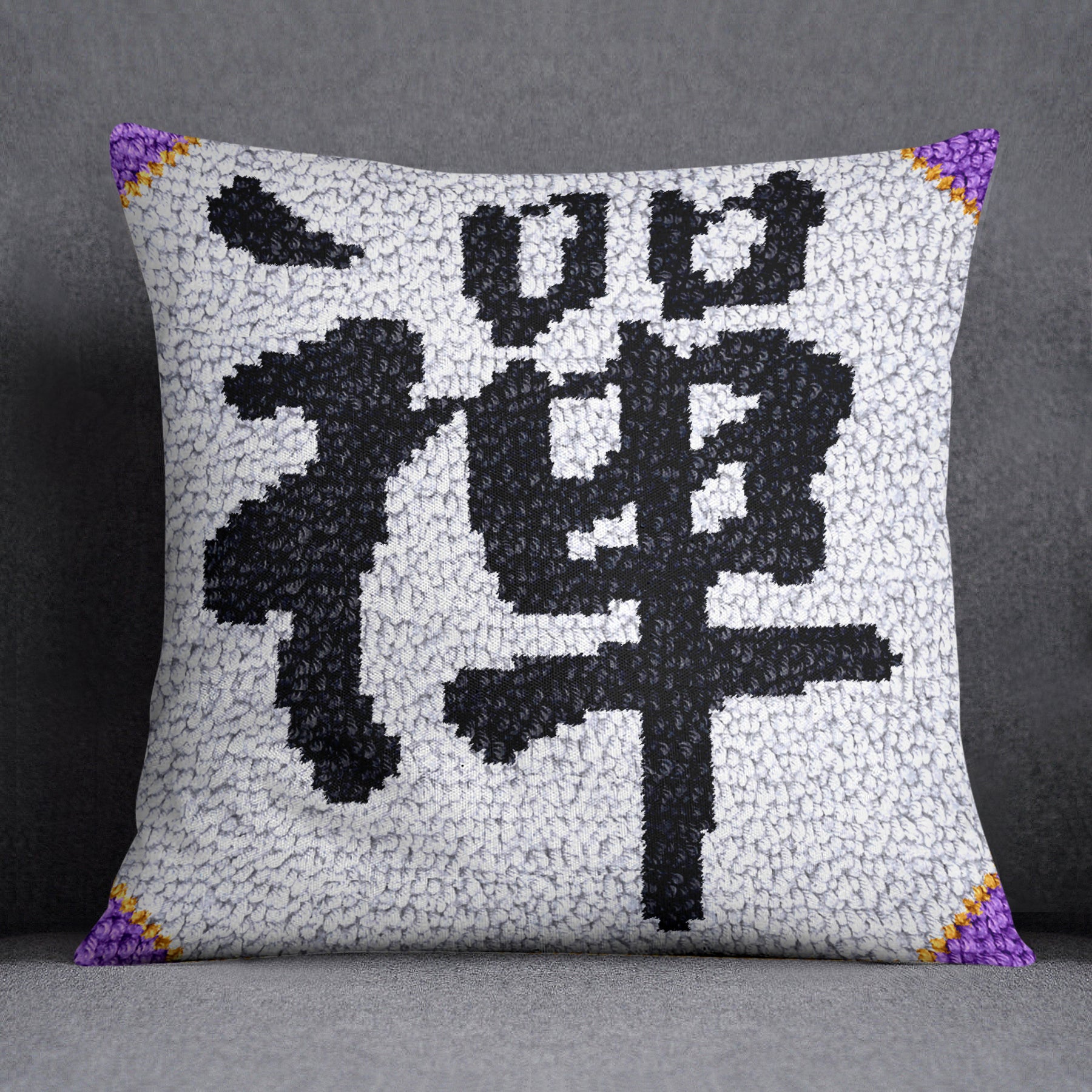 Zen Serenity - Latch Hook Pillow Kit