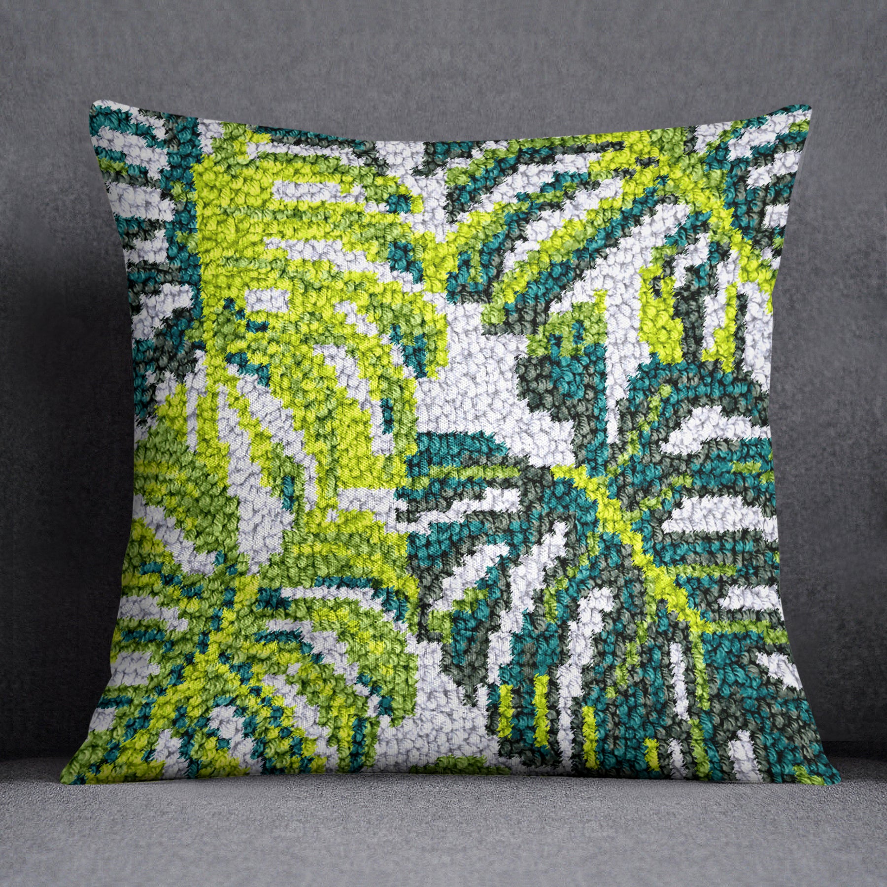 Tropical Vibes - Latch Hook Pillow Kit