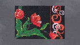 Vibrant Floral Elegance - Latch Hook Rug Kit