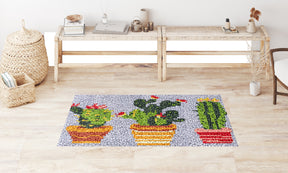 Cactus Collection - Latch Hook Rug Kit