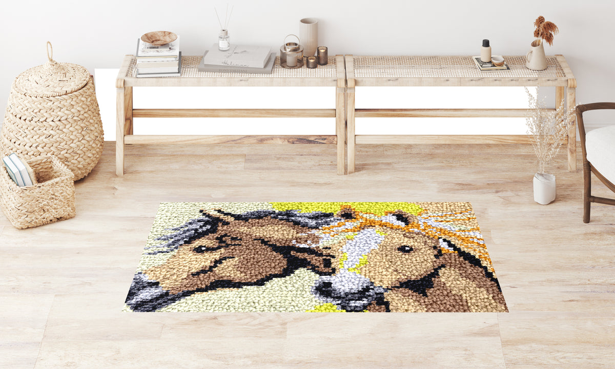 Equine Elegance - Latch Hook Rug Kit