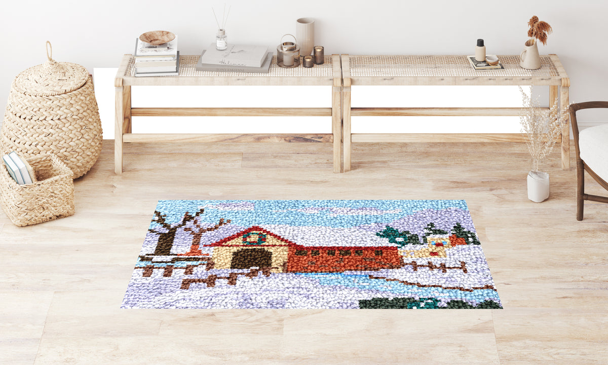 Winter's Serenity - Latch Hook Rug Kit