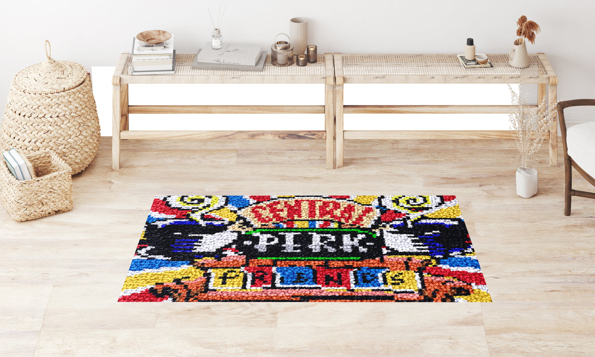 Central Perk Nostalgia - Latch Hook Rug Kit