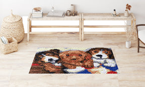 Paws and Cuddles - Latch Hook Rug Kit