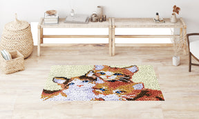 Whiskers in Harmony - Latch Hook Rug Kit